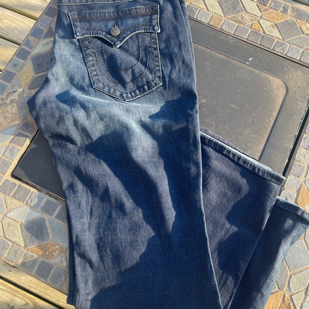 True Religion Indigo Denim Jeans